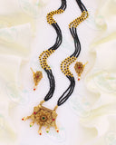 FLORAL DAZZLE RAJWADI MANGALSUTRA