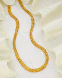 TEXTURED GOLD PLATED CHAIN