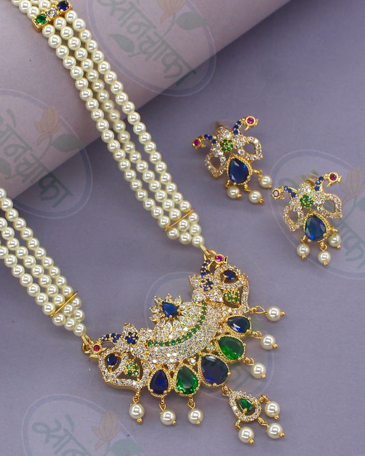 LATEST DESIGN MOTI NECKLACE