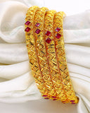 UNIQUE DESIGNER GOLD BANGLES