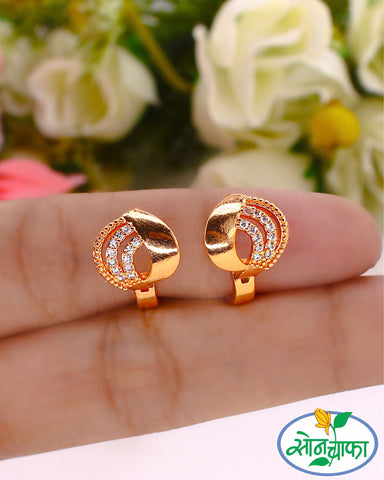 DAINTY DAZZLE DIAMOND EARRINGS