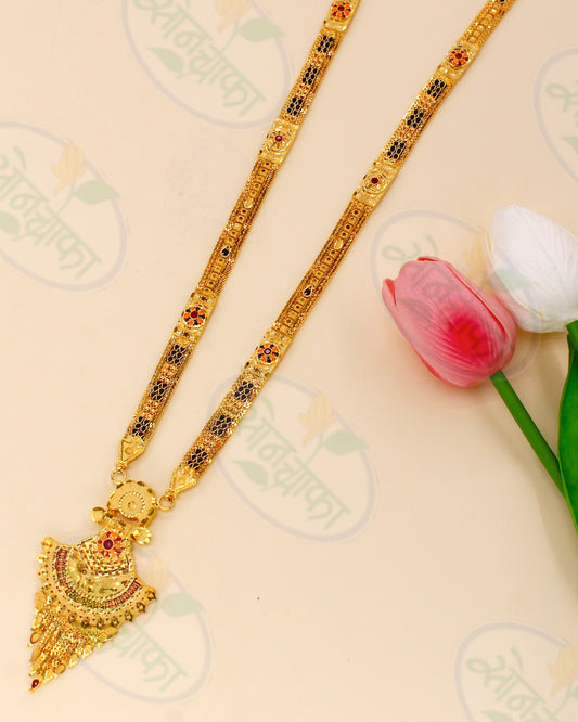 PRETTY GOLD PLATED MANGALSUTRA