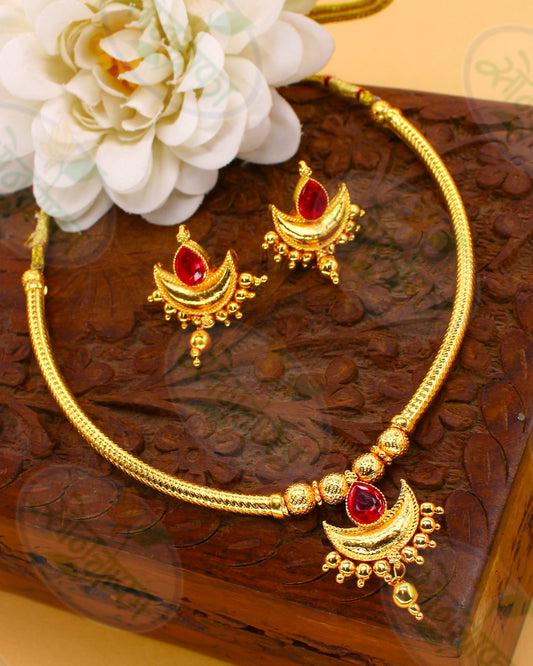 CHANDRACOR MALHAR NECKLACE
