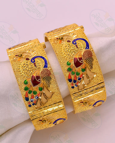 CLASSICAL  PEACOCK BANGLES