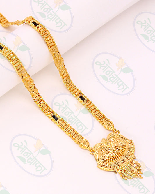 BEAUTIFUL GOLD PLATED MANGALSUTRA