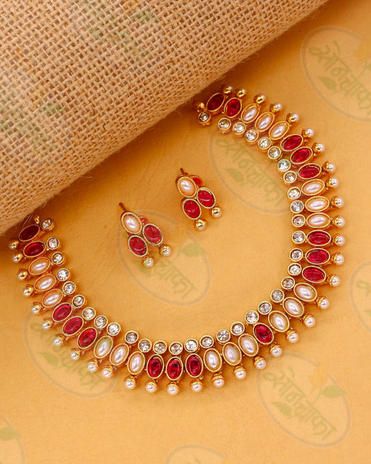 STONE DESIGNER NECKLACE