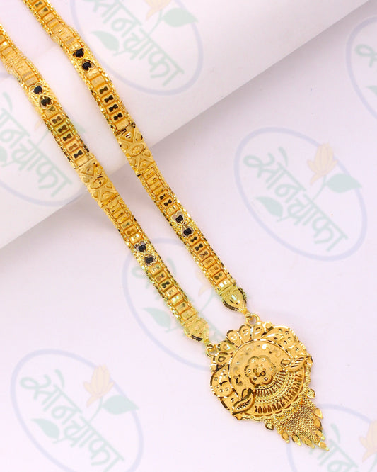 EXCELLENT GOLD PLATED MANGALSUTRA