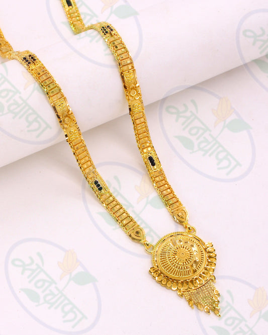 ATTRACTIVE GOLD PLATED MANGALSUTRA