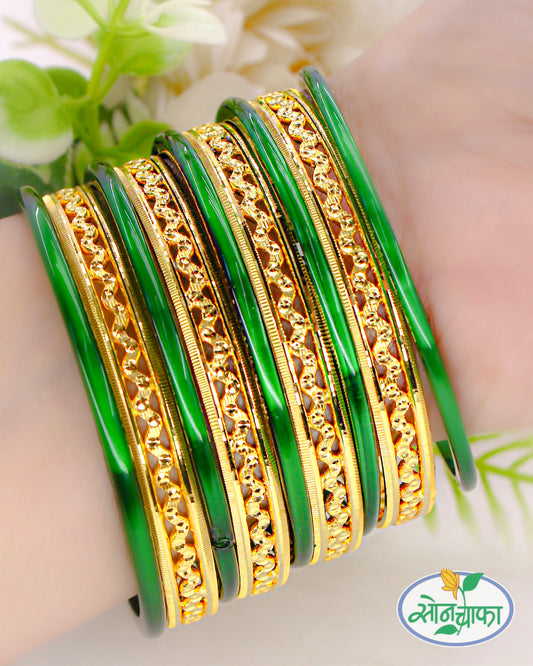 EXCLUSIVE GOLD PALTED BANGLES