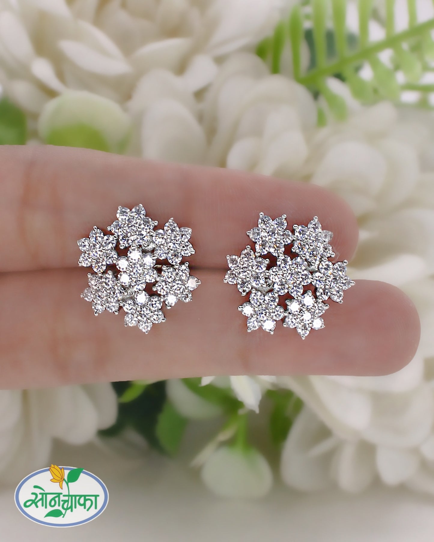 PARTY WEAR DIAMOND EARRINGS