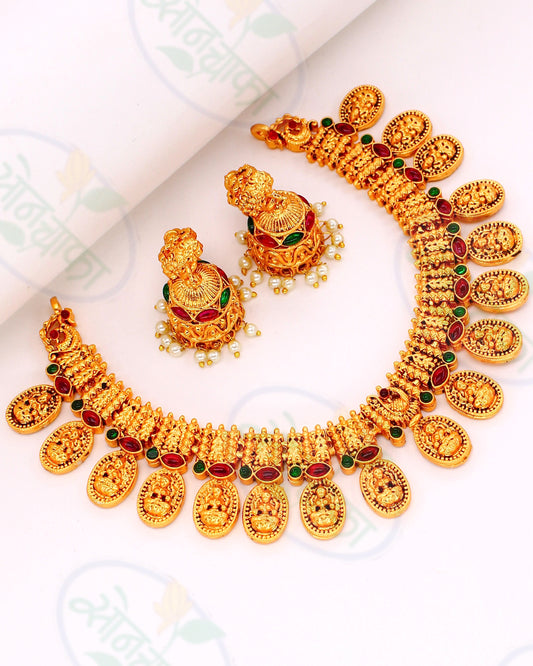 TEMPLE DESIGNER NECKLACE