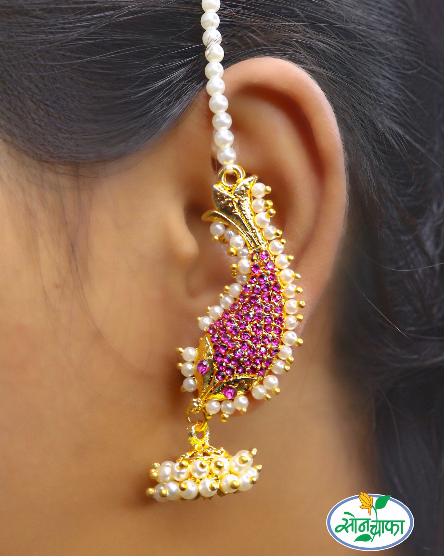 FISH DESIGNER EAR-CUFFS