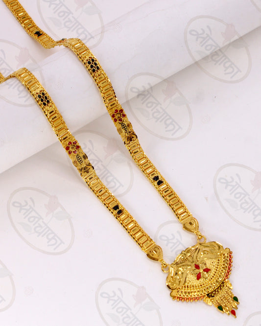 BEAUTIFUL GOLD PLATED MAGALSUTRA