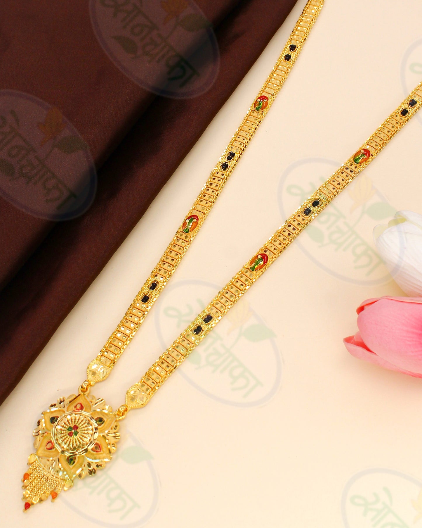 GLORIOUS GOLD PLATED PATTI MANGALSUTRA