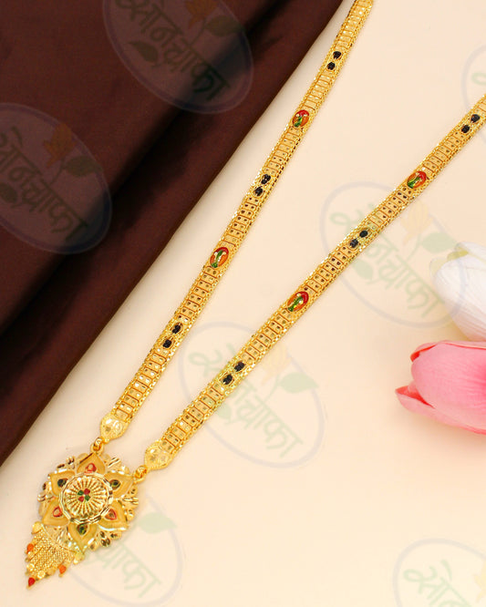 GLORIOUS GOLD PLATED PATTI MANGALSUTRA