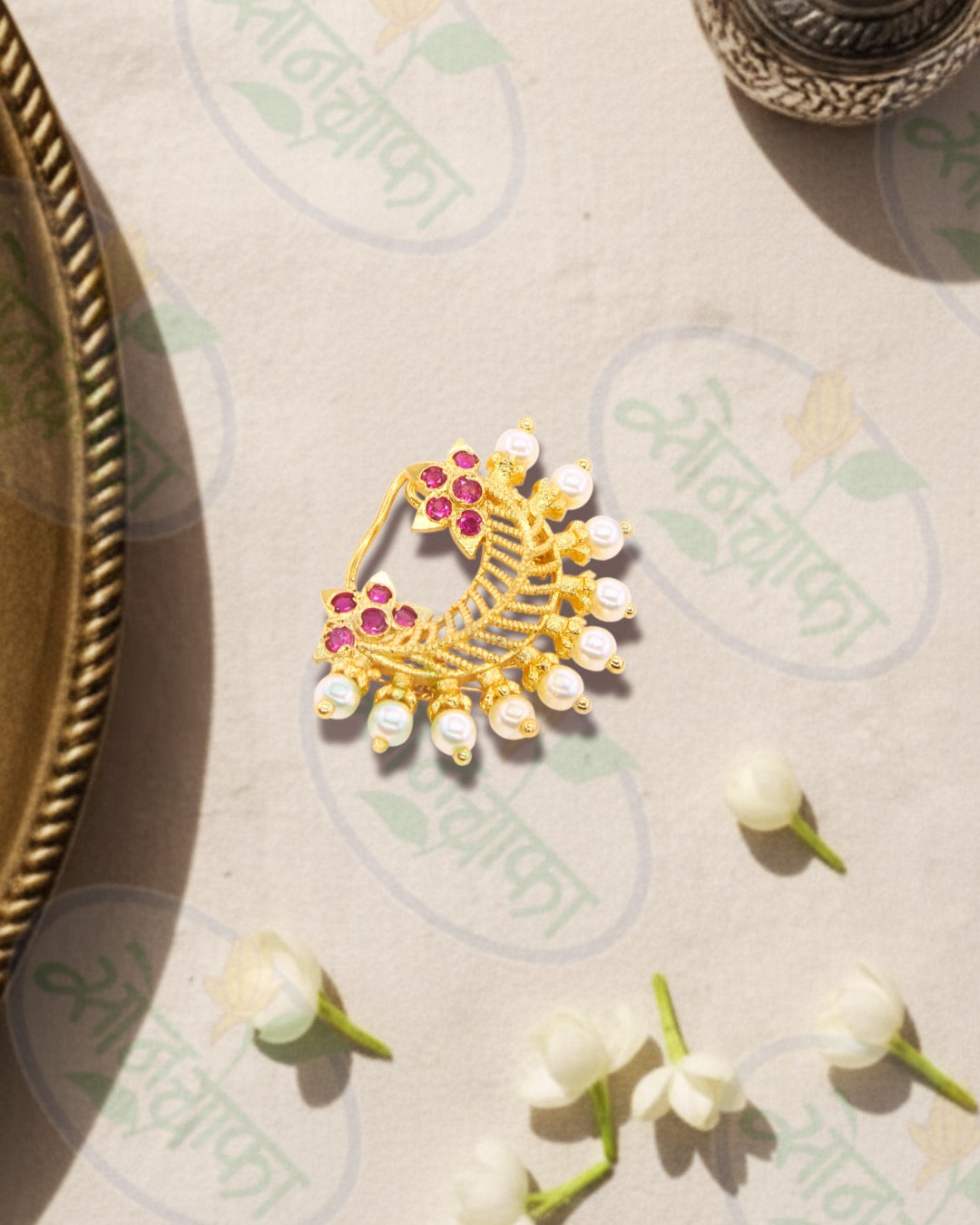 BEAUTIFUL PEARL BEADS NATH