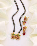 GLINTING GLOSSY RAJWADI MANGALSUTRA