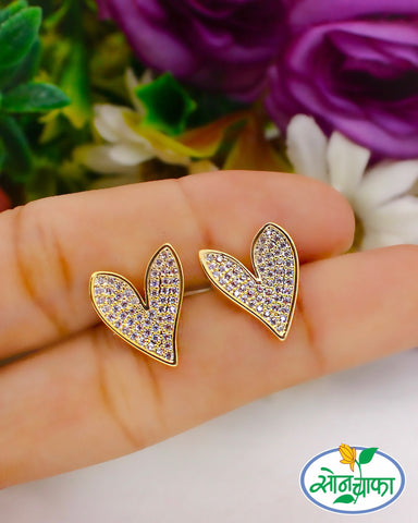 STYLISED GLAMOUR DIAMOND EARRINGS