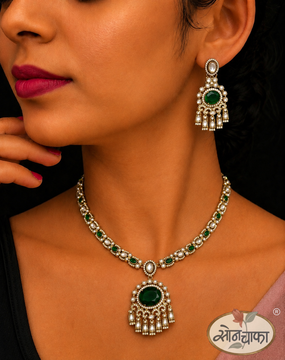 RAJASI RATNA PENDANT NECKLACE