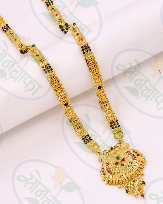 ATTRACTIVE GOLD PLATED MANGALSUTRA