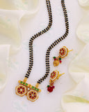 GLINTING GLOSSY RAJWADI MANGALSUTRA