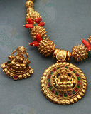 LAXMI MOTIF GOLD NECKLACE