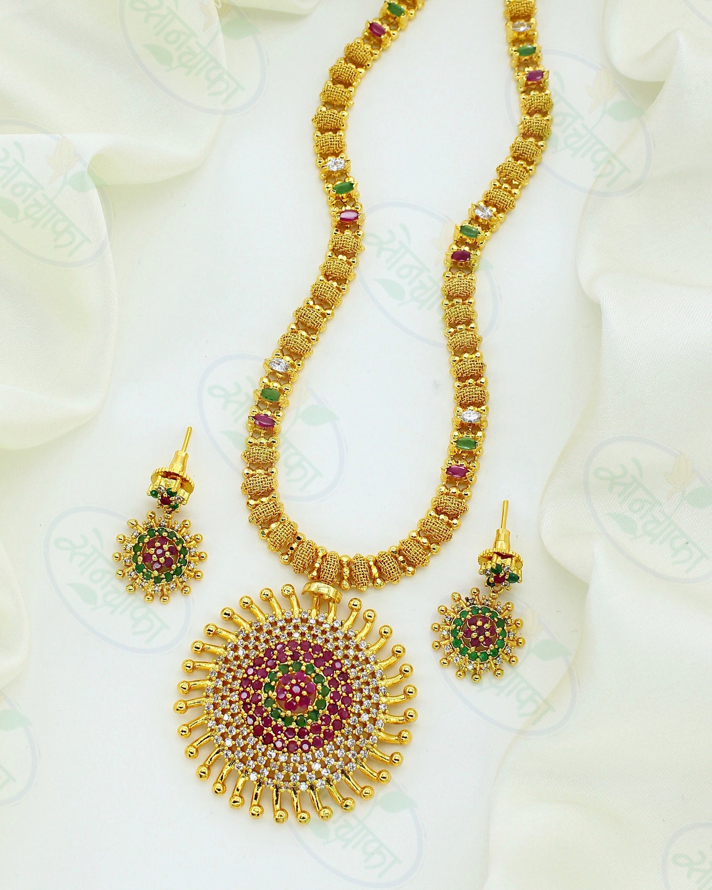 FLOWERET DESIGNER SURYA NECKLACE