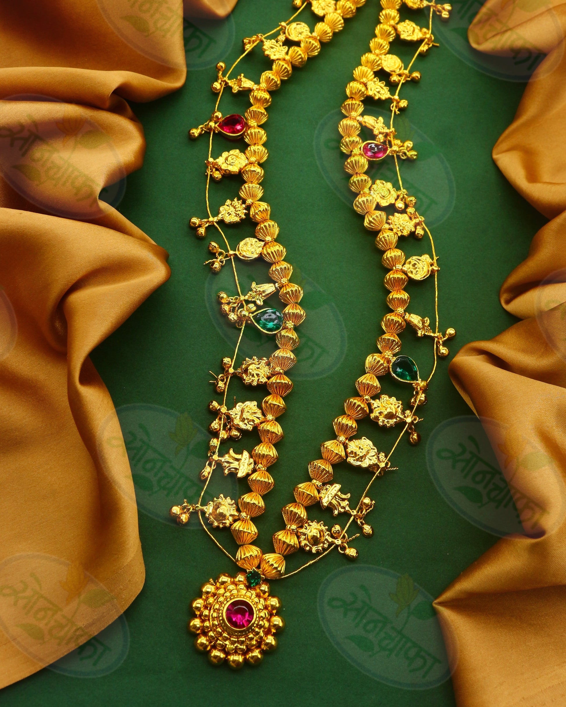 Maharashtrian Jewellery Set Sonchafa Oxidised Jewellery WEDDING