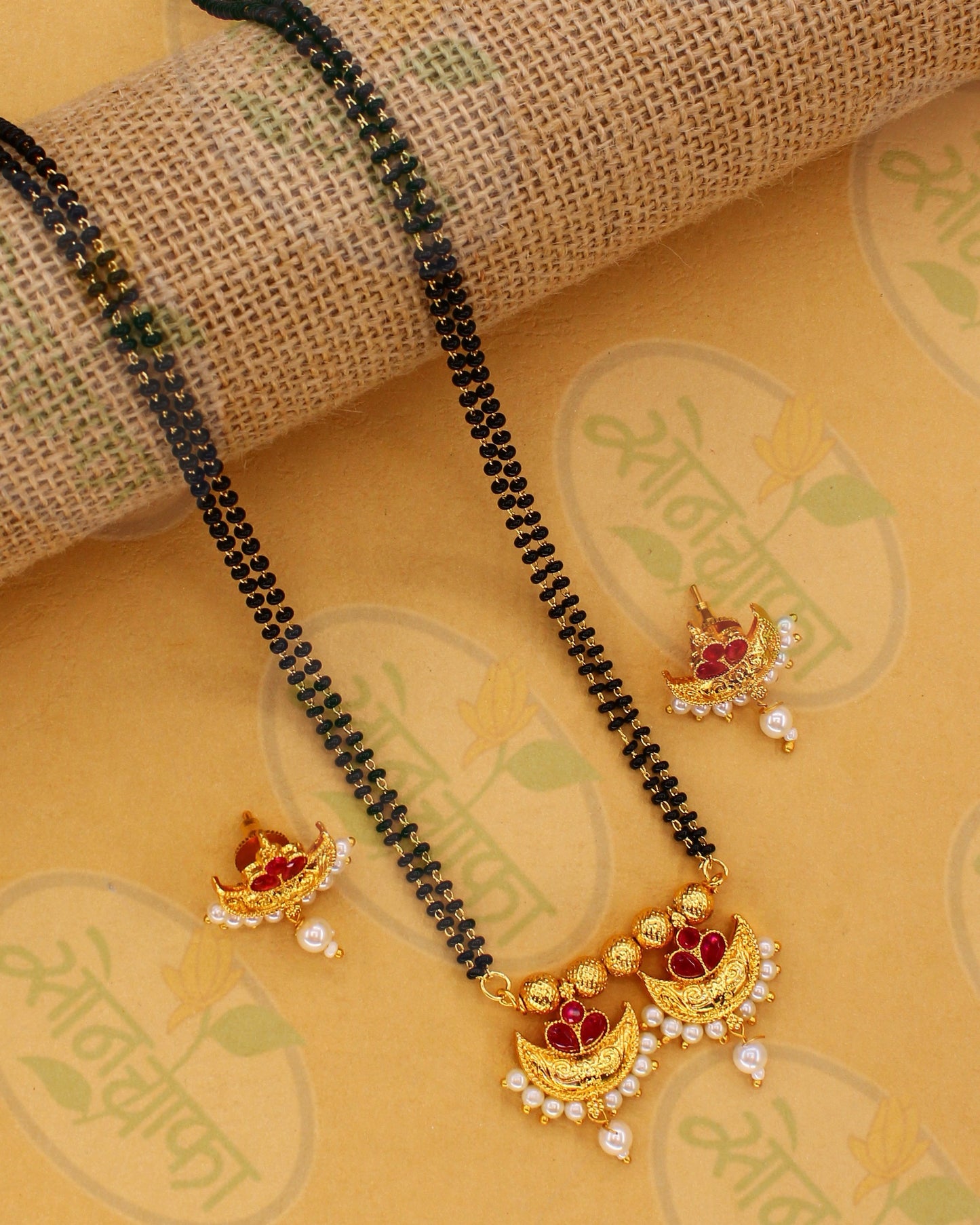 MODISH PEARL BEADS MANGALSUTRA