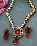 TRADITIONAL SQUARE DESIGNER NECKLACE