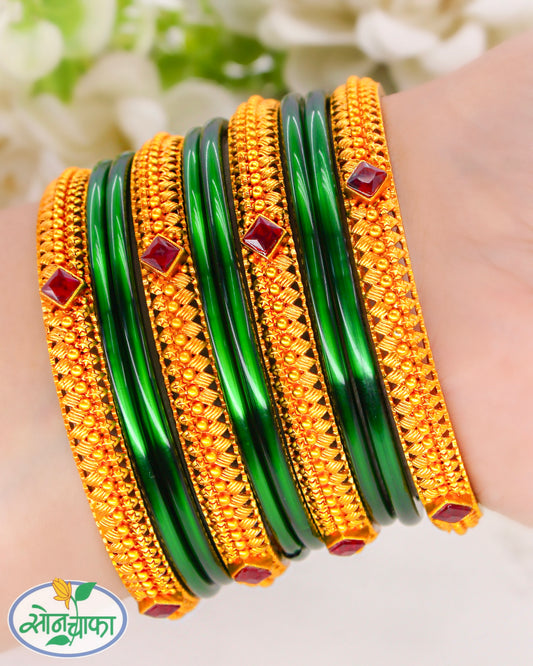 TRENDY SQUARE DESIGNER BANGLES