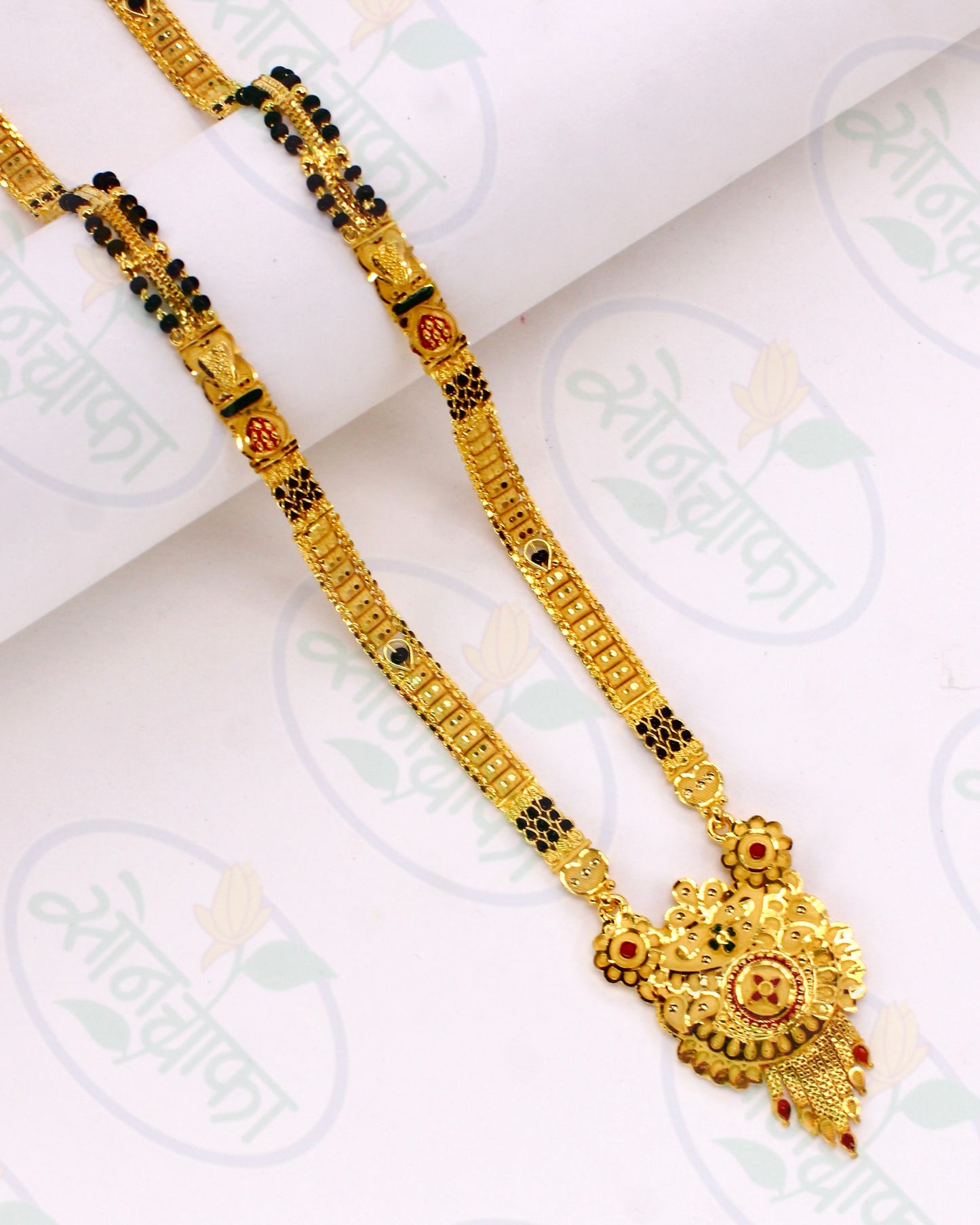 LATEST GOLD PLATED MANGALSUTRA