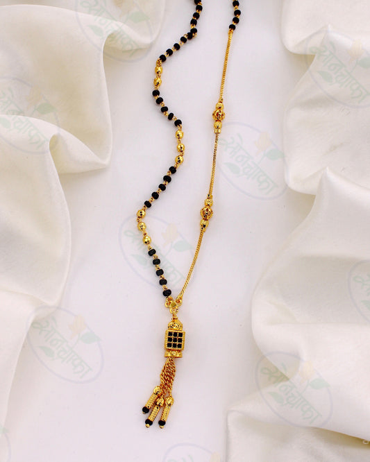 PLEASING GOLD PLATED MANGALSUTRA