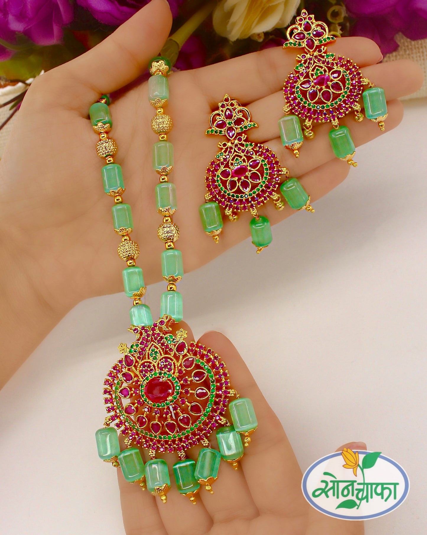 ALLURING BRIDAL NECKLACE