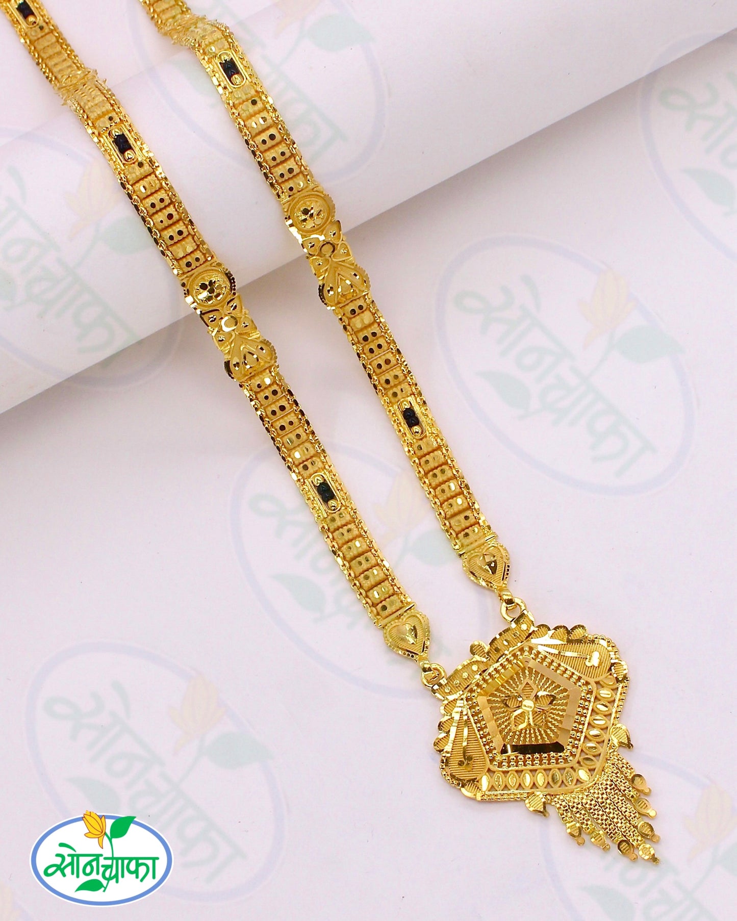 LATEST GOLD PLATED MANGALSUTRA