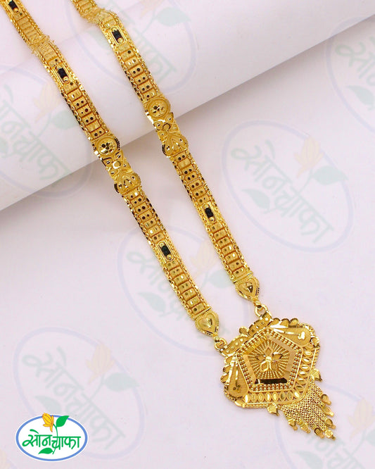 LATEST GOLD PLATED MANGALSUTRA
