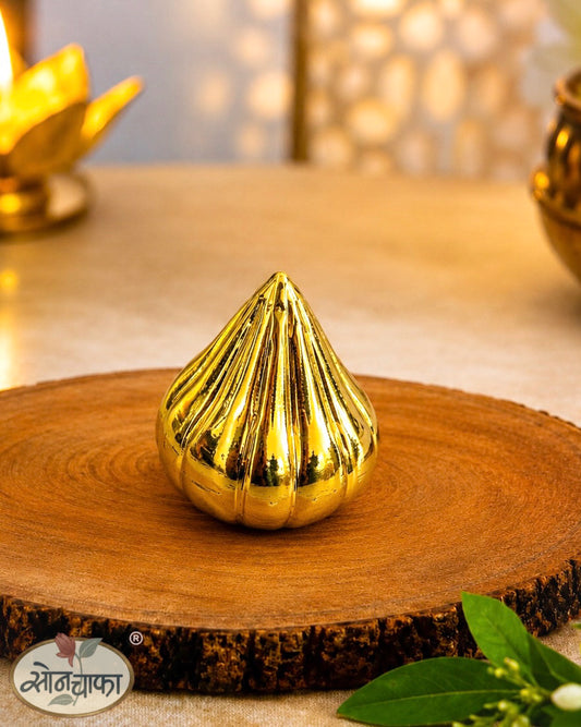 GANAPATI GOLDEN FINISH MODAK