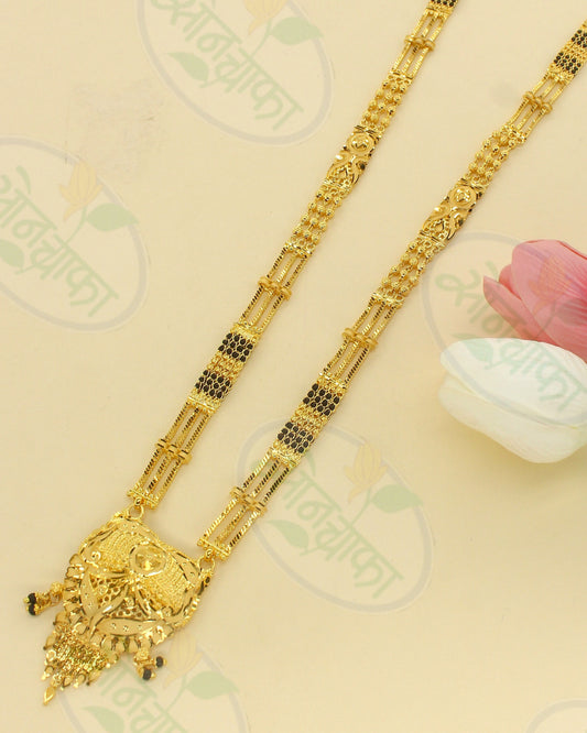 STUNNING FLORAL MANGALSUTRA