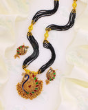 MARVELLOUS PEACOCK DESIGNER MANGALSUTRA