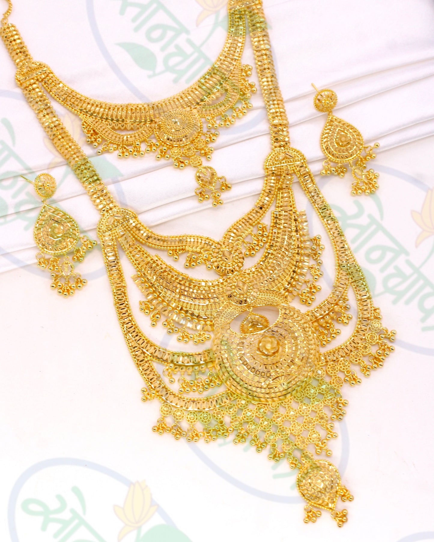 WEDDING WEAR GOLD  PLATED NECKLACE