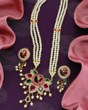 RAVISHING PEACOCK PEARL NECKLACE