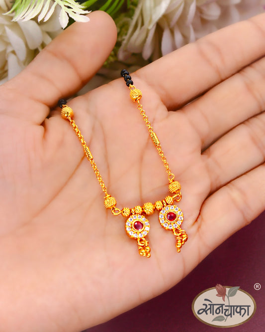 ANTIQUE WATI PENDANT MANGALSUTRA