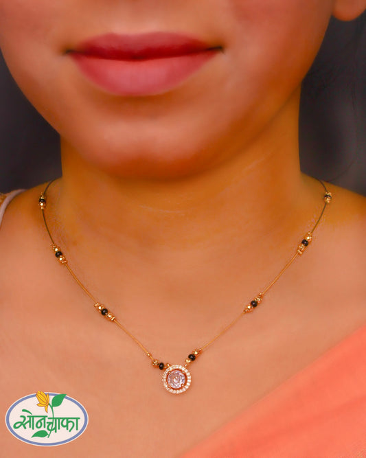 BEAUTIFUL DIAMOND MANGALSUTRA