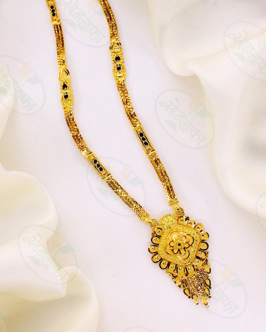 GORGEOUS GOLD PLATED MANGALSUTRA