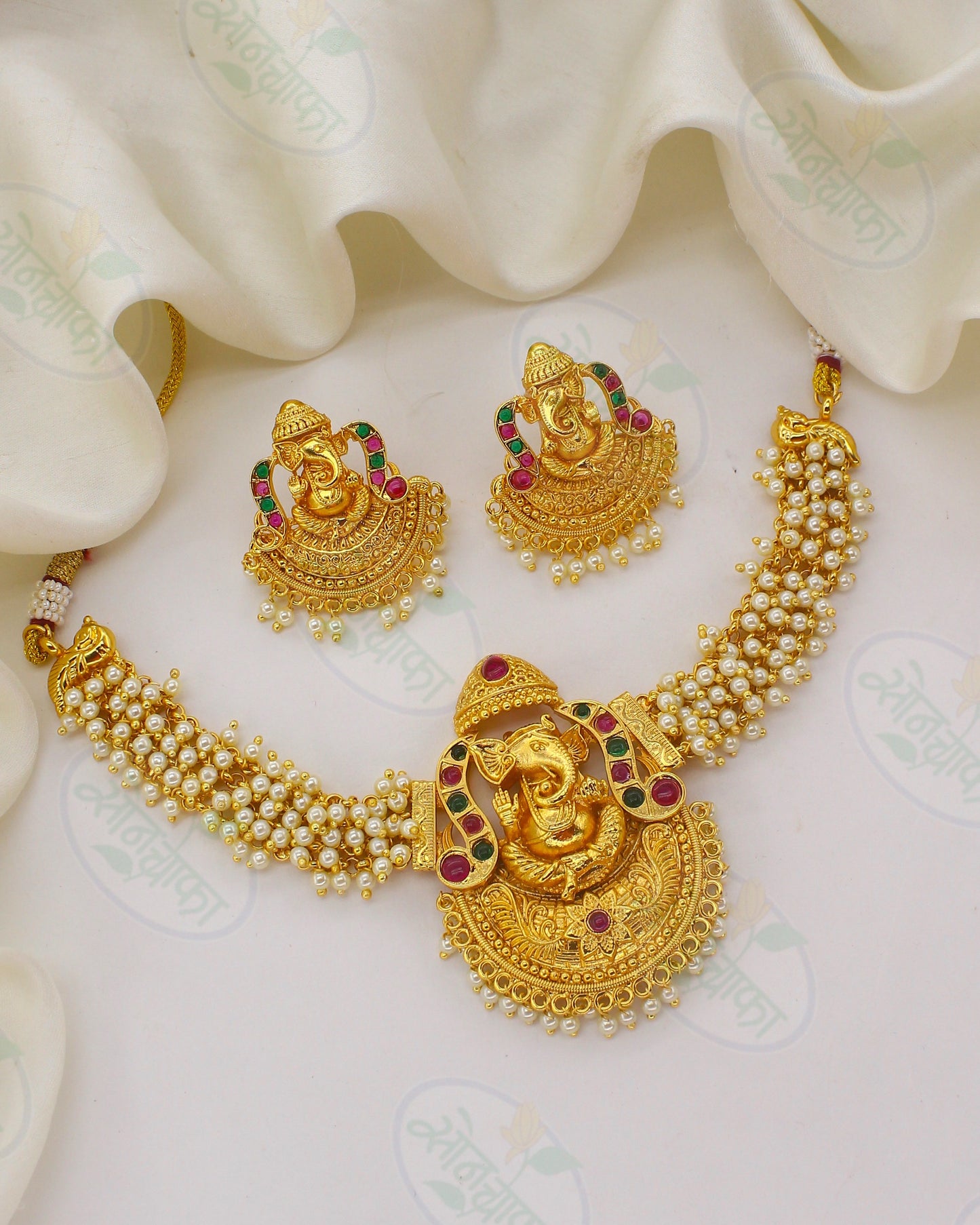 GODDESS GAJMUKH NECKLACE