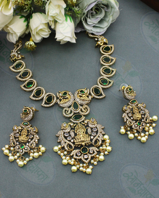 GODDESS LAKSHMI DESIGNER NECKLACE