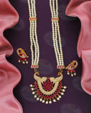 CLASSICAL MOTI NECKLACE