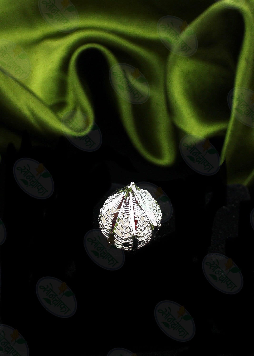 SILVER FINISH GANPATI MODAK