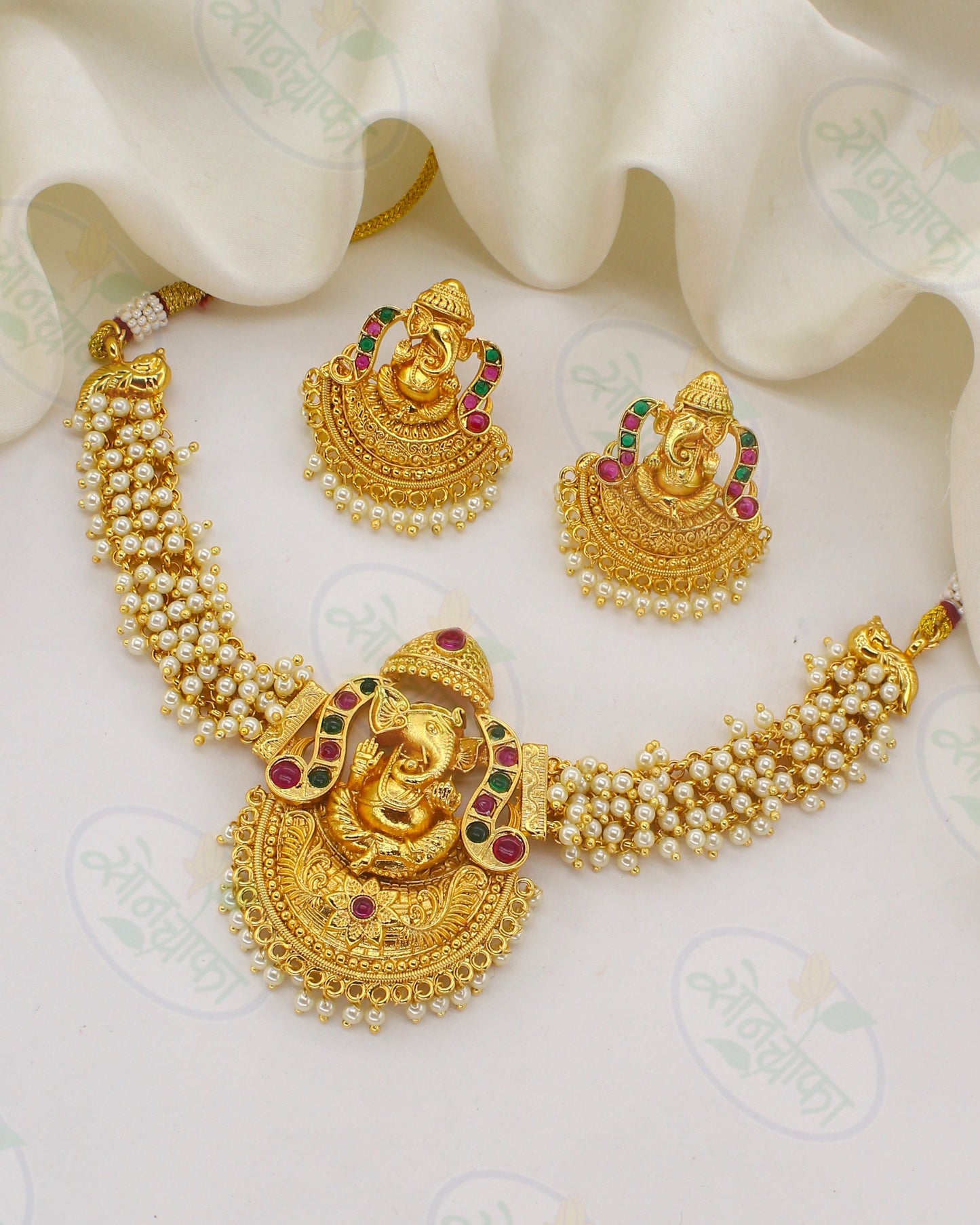 GODDESS GAJMUKH NECKLACE