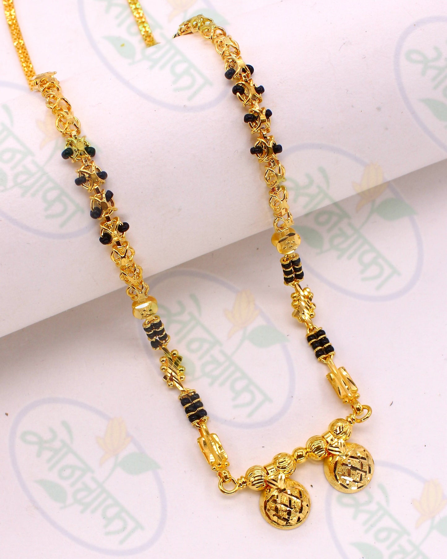 CLASSIC GOLD PALTED MANGALSUTRA